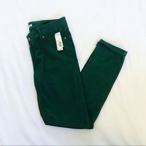 NWT Bongo Green Stretchy Skinny Jeans